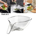 Kitchen Sink Drain Basket Funnel | Sink Strainer & Waste Filter
