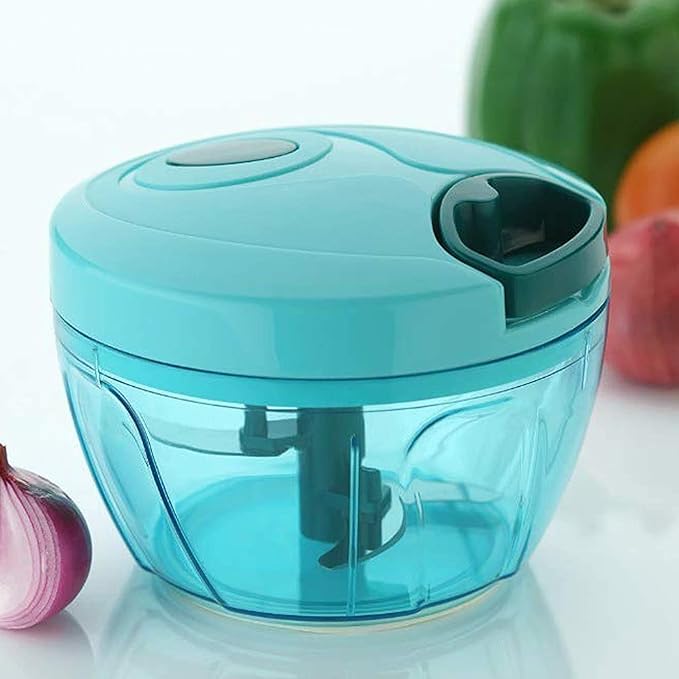 Vegetable Chopper 500ml with 3 Blades | Onion & Vegetable Cutter