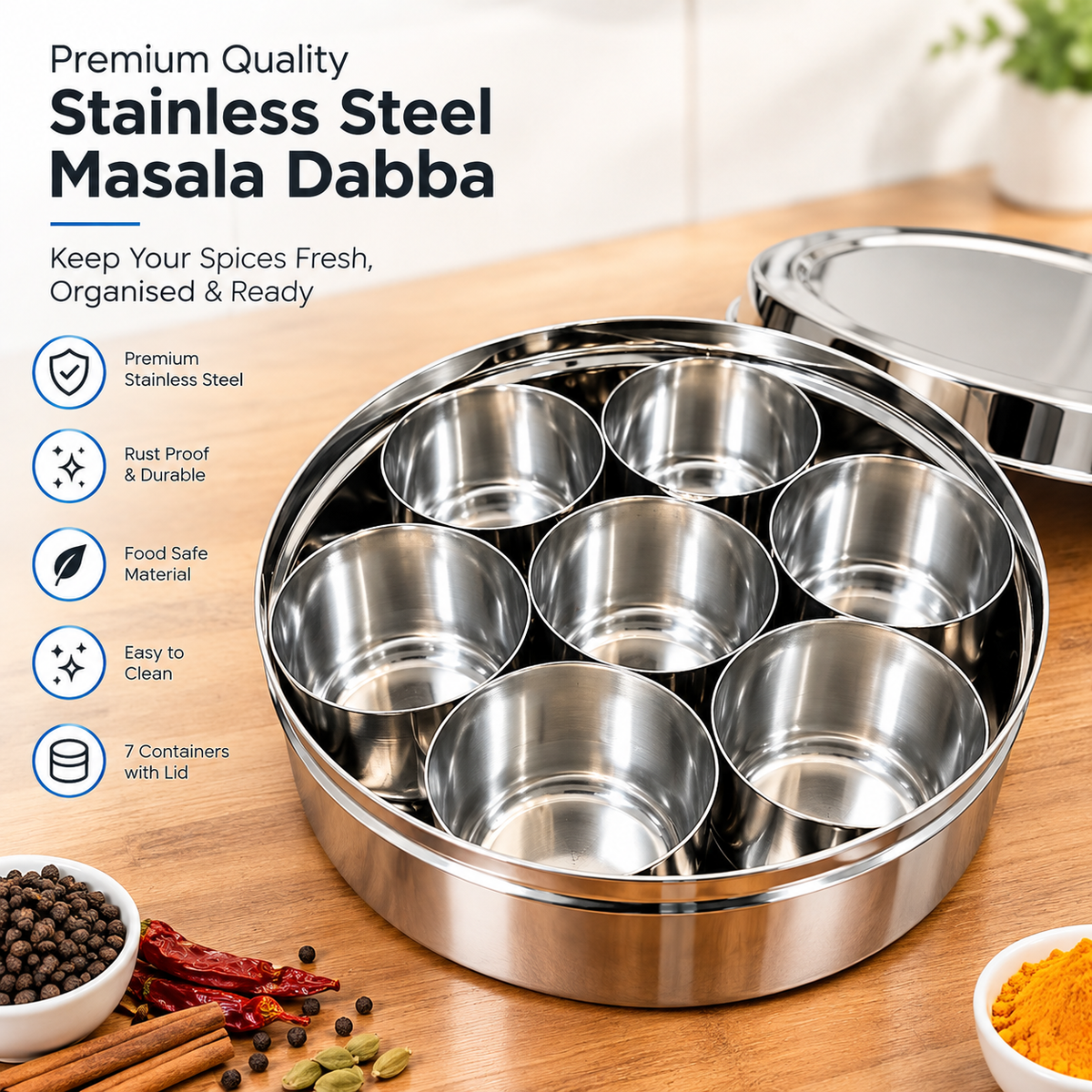 Masala premium Steel quality