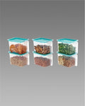 Unbreakable Kitchen Storage Baskets – Pack of 6