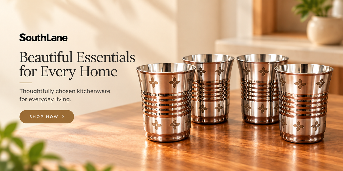 SouthLane stainless steel kitchenware hero banner